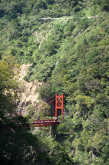 バイクの旅～台湾　北部横断道路～巴陵吊り橋