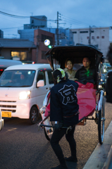 京の人力車