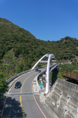 バイクの旅～台湾　北部横断道路～曲がる