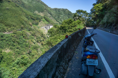 バイクの旅～台湾　北部横断道路～一本道