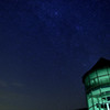 星空の下で