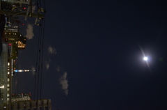 ブルームーンとスカイツリー