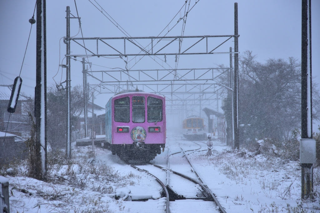 雪の朝