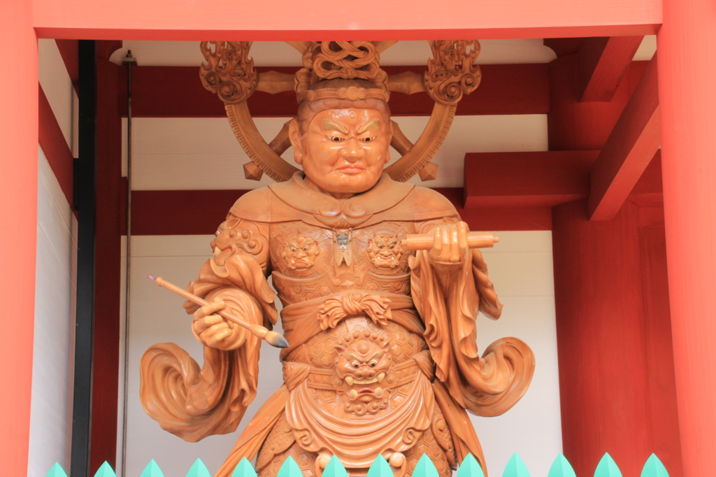 広目天像