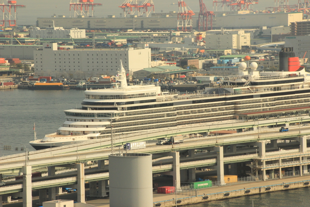 春の陽光を浴びて