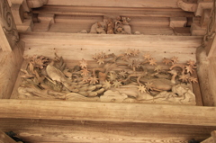 大原　勝林院 本堂の彫刻