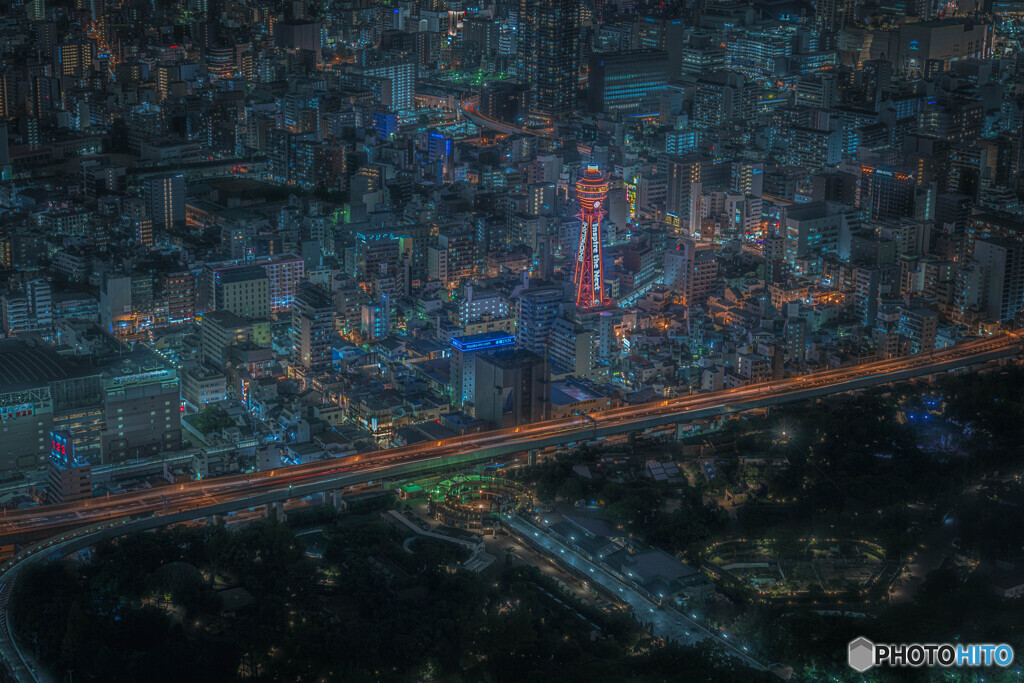 大阪の夜