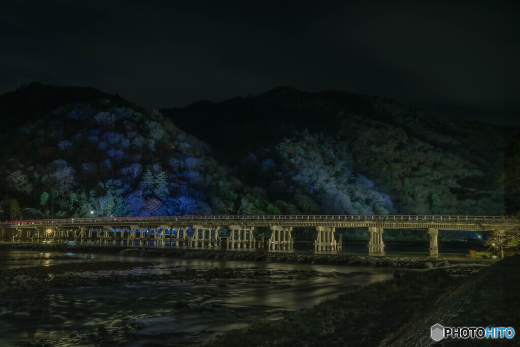 花灯路（渡月橋）