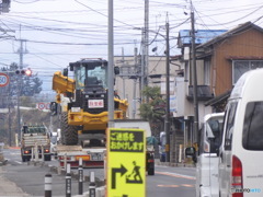 除雪車出動