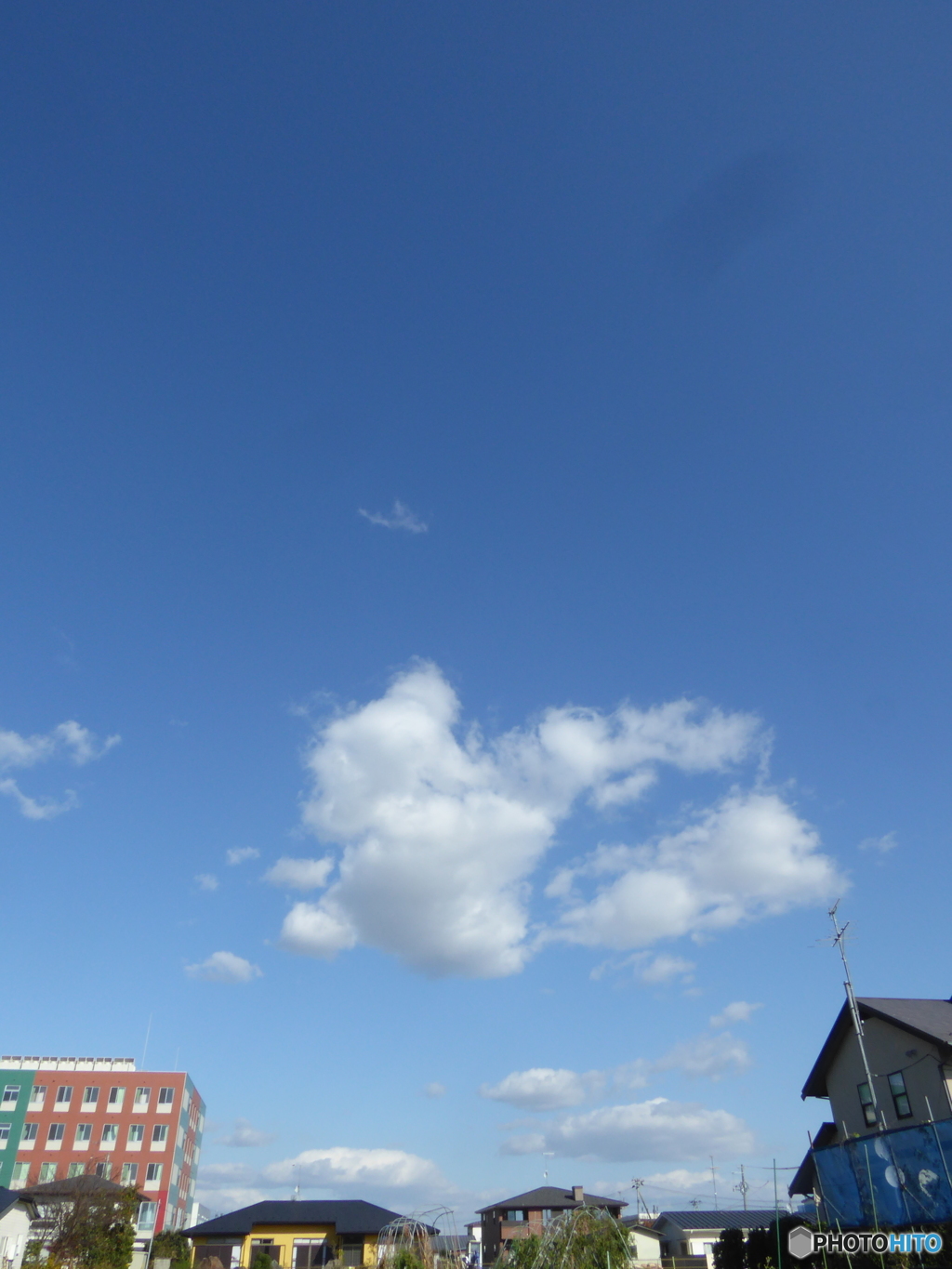 空と雲と
