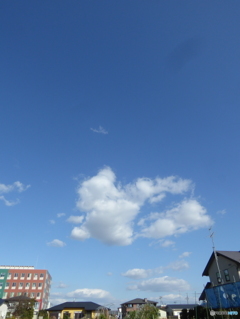空と雲と