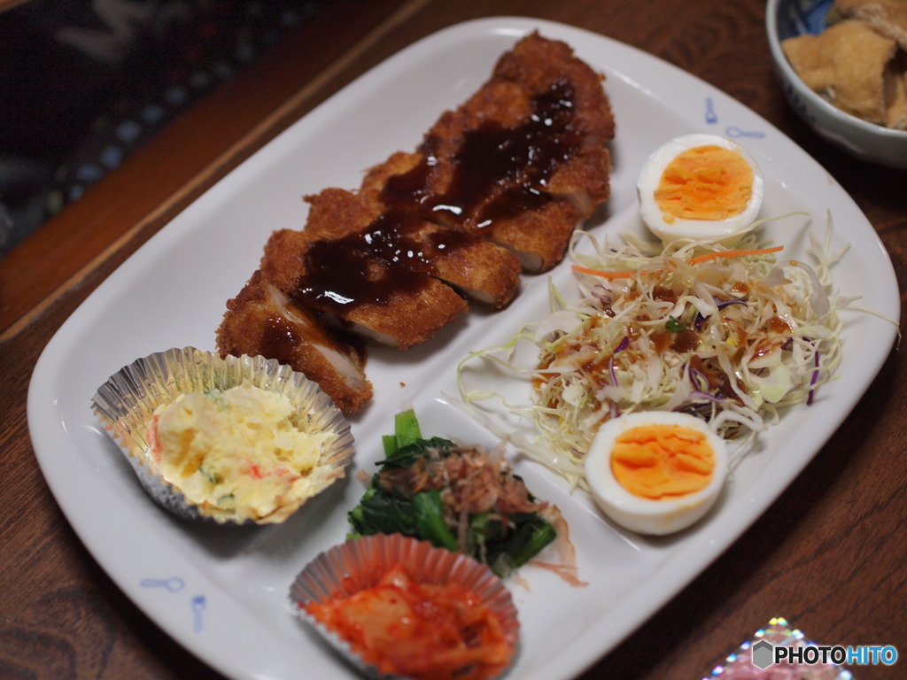 今夜はとんかつ