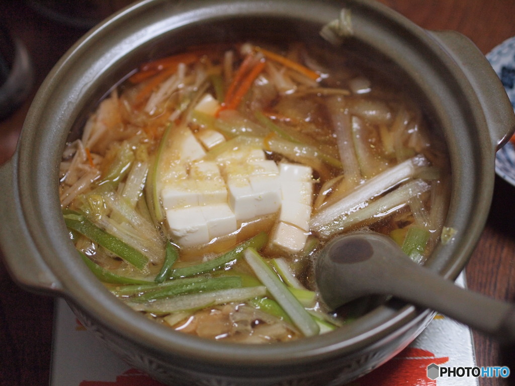鳥肉団子鍋