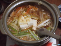 鳥肉団子鍋