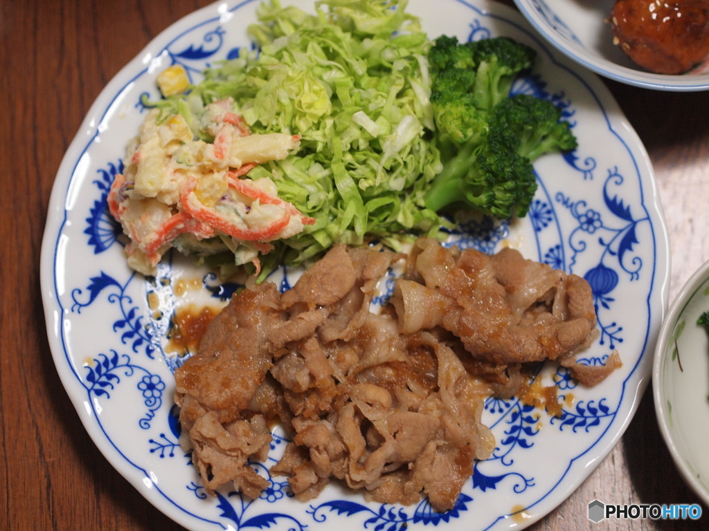 夕食