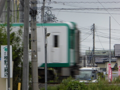 陸羽東線通過