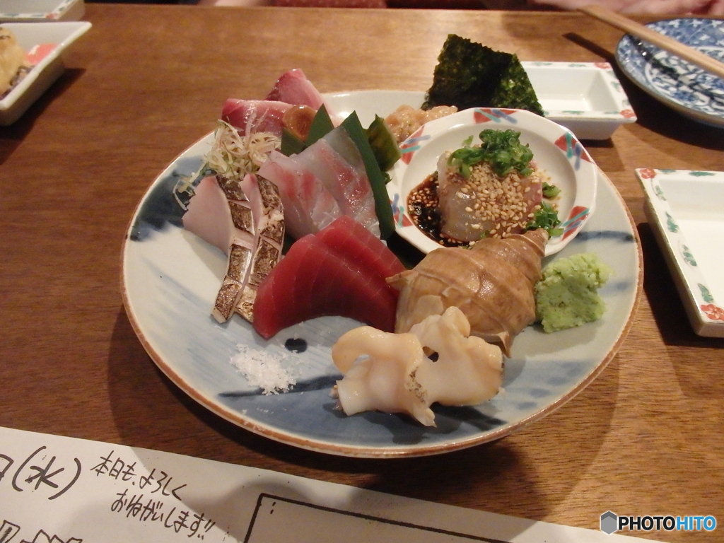 刺身盛り合わせ