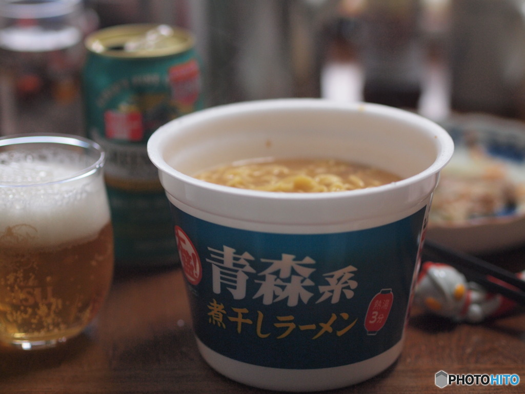 昼は青森煮干しラーメン