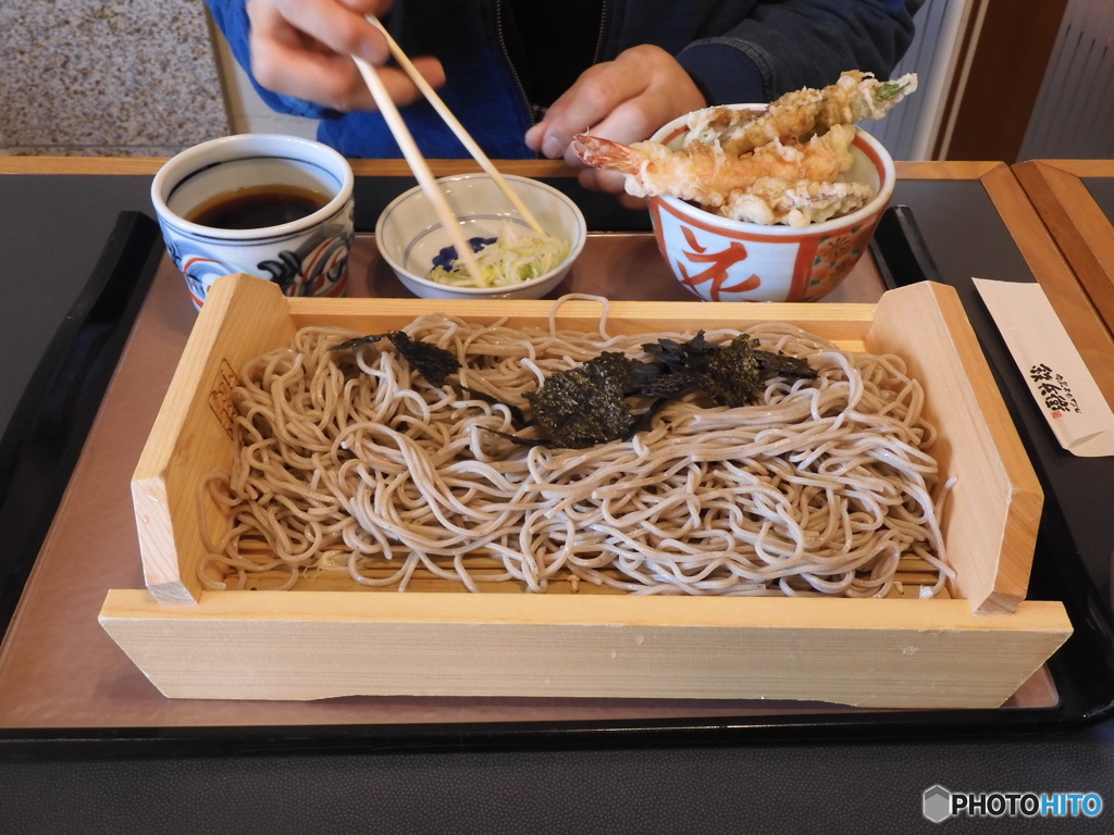 ざるミニ天丼