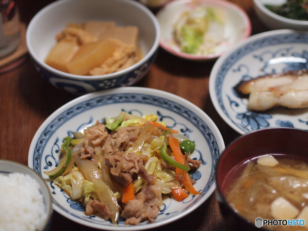 夕食