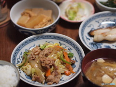 夕食