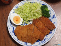 今夜はとんかつ