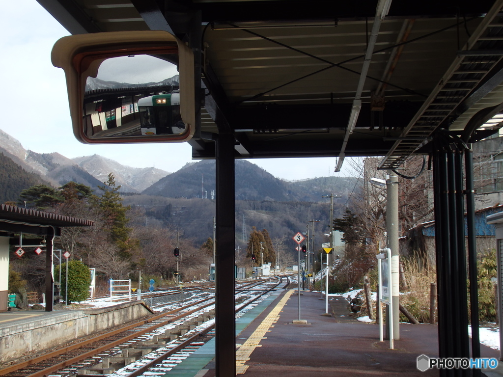 帰りも陸羽東線