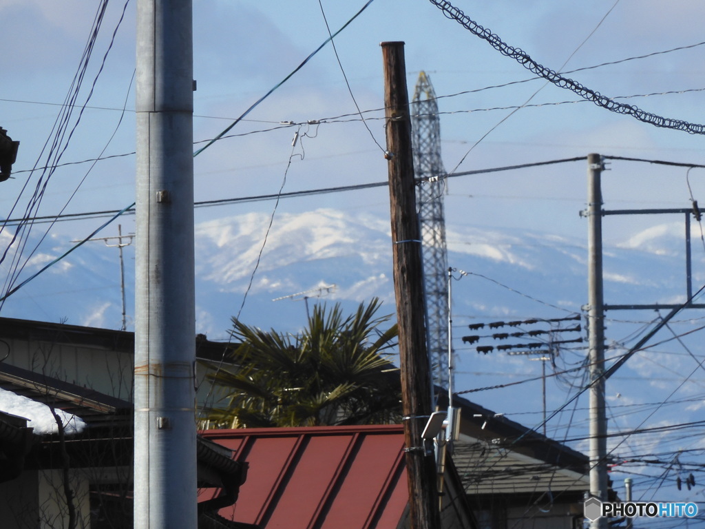 山が綺麗