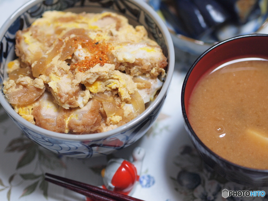 我が家のカツ丼