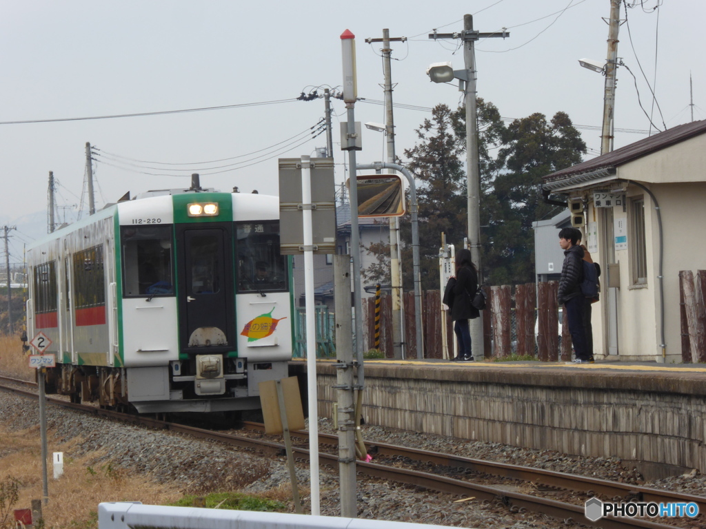 上り　到着