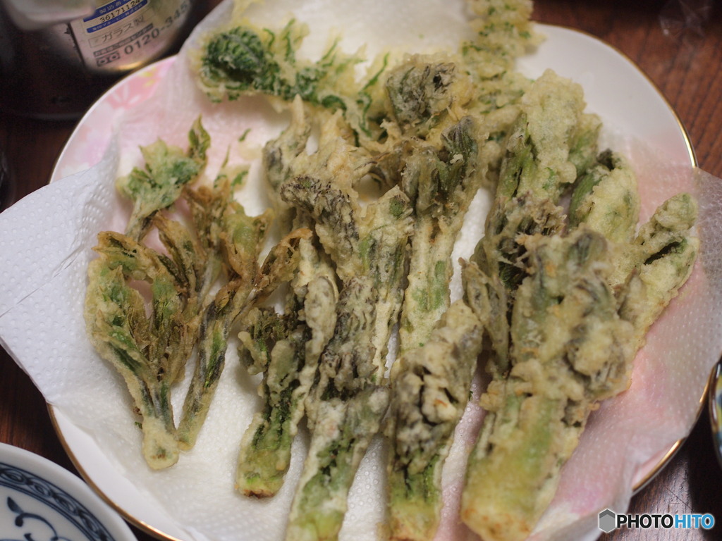 山菜の天ぷら