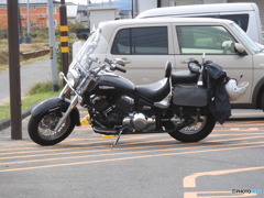 外車？　いやヤマハだ