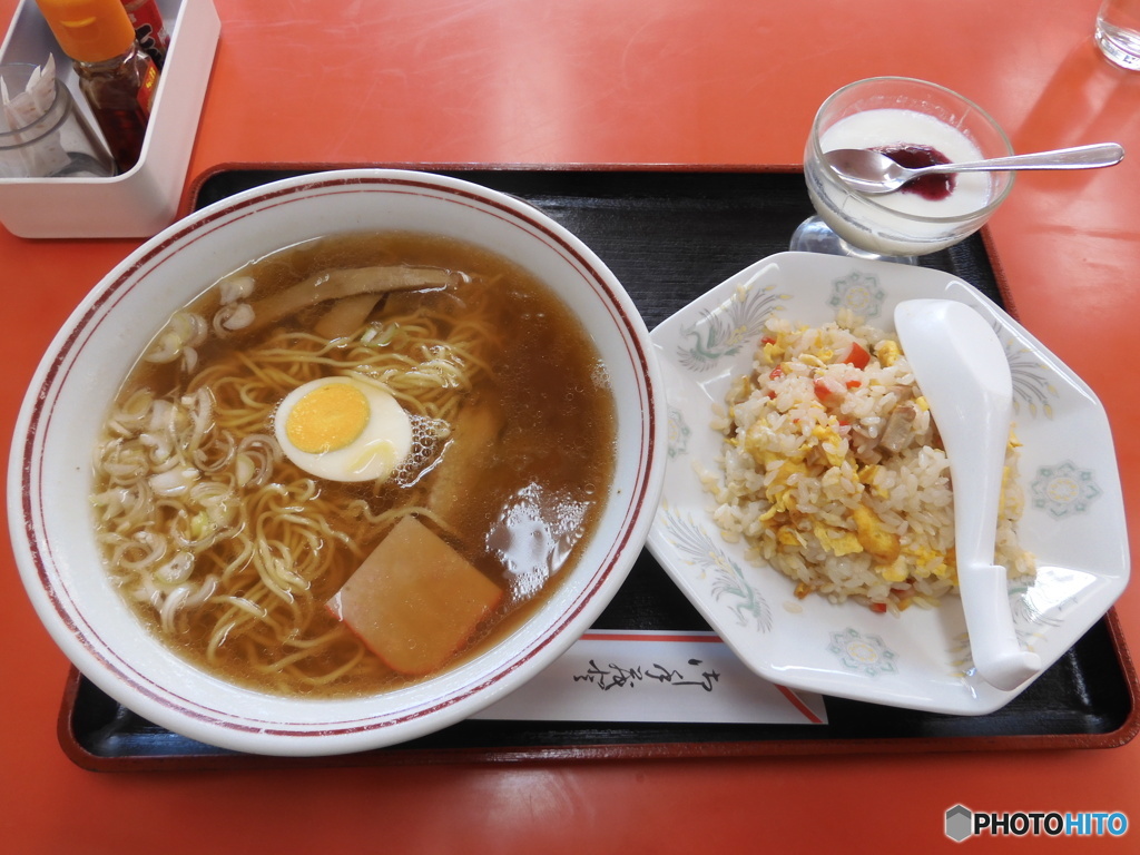半炒飯ラーメンセット