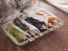 夕食前のおだんご