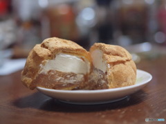 わらびもちシュー