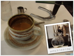 何十年ぶりかでお高いコーヒーを