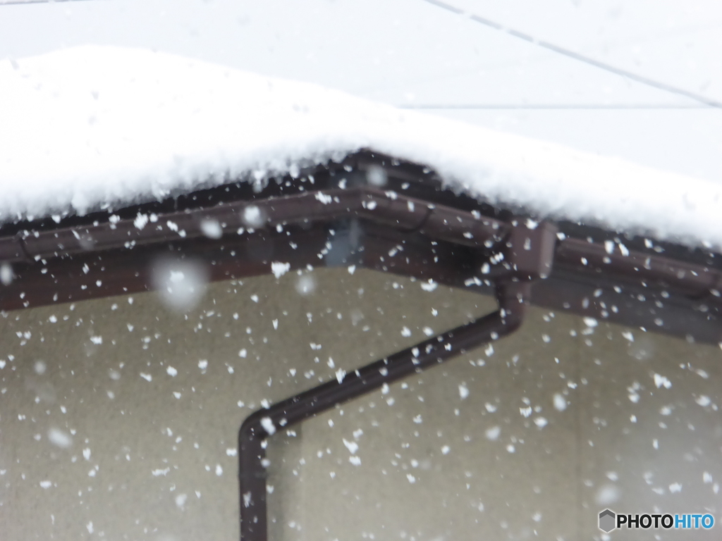 降り続ける雪