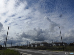 今日の雲