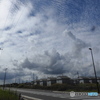 今日の雲