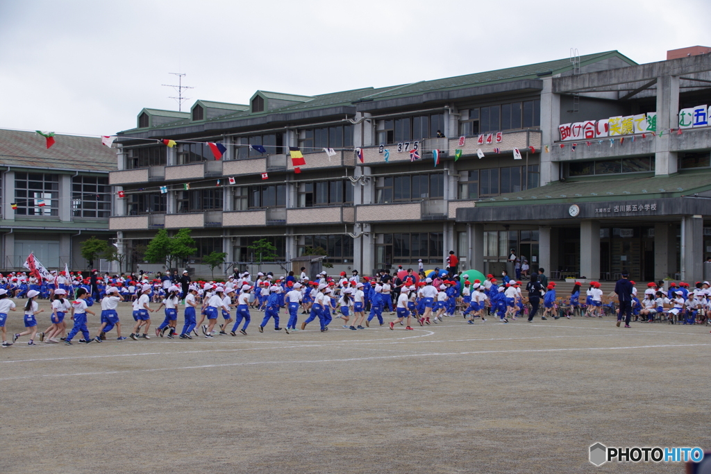 孫の運動会