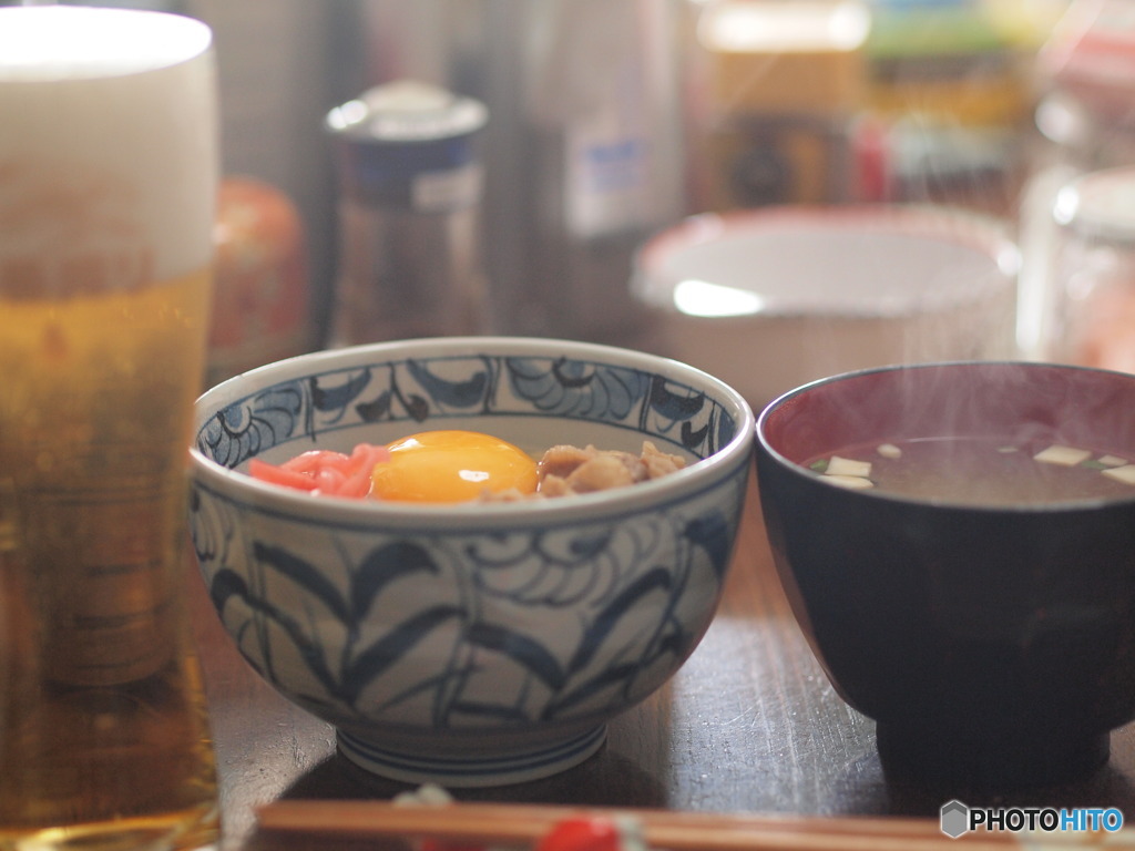 我が家の牛丼