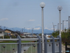 山が綺麗