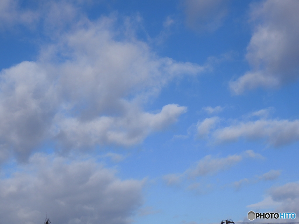 今日の雲