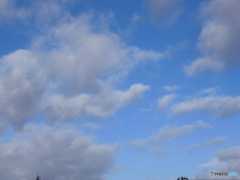今日の雲