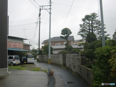 雨の通勤