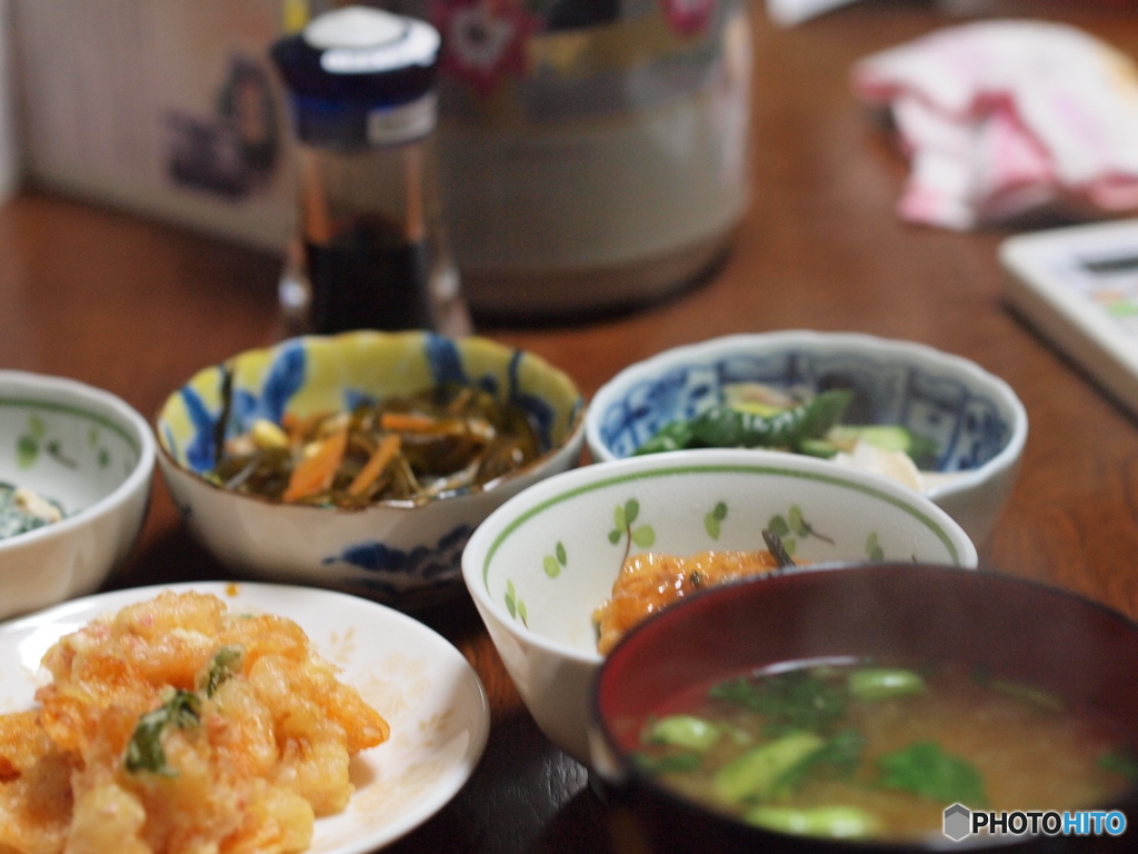 夕食