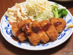 久々にとんかつ