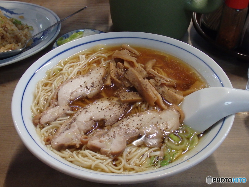 今年最初の外食はラーメンでした