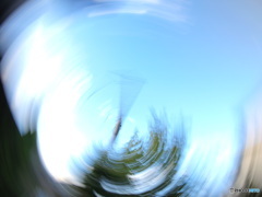 雨の晴れ間