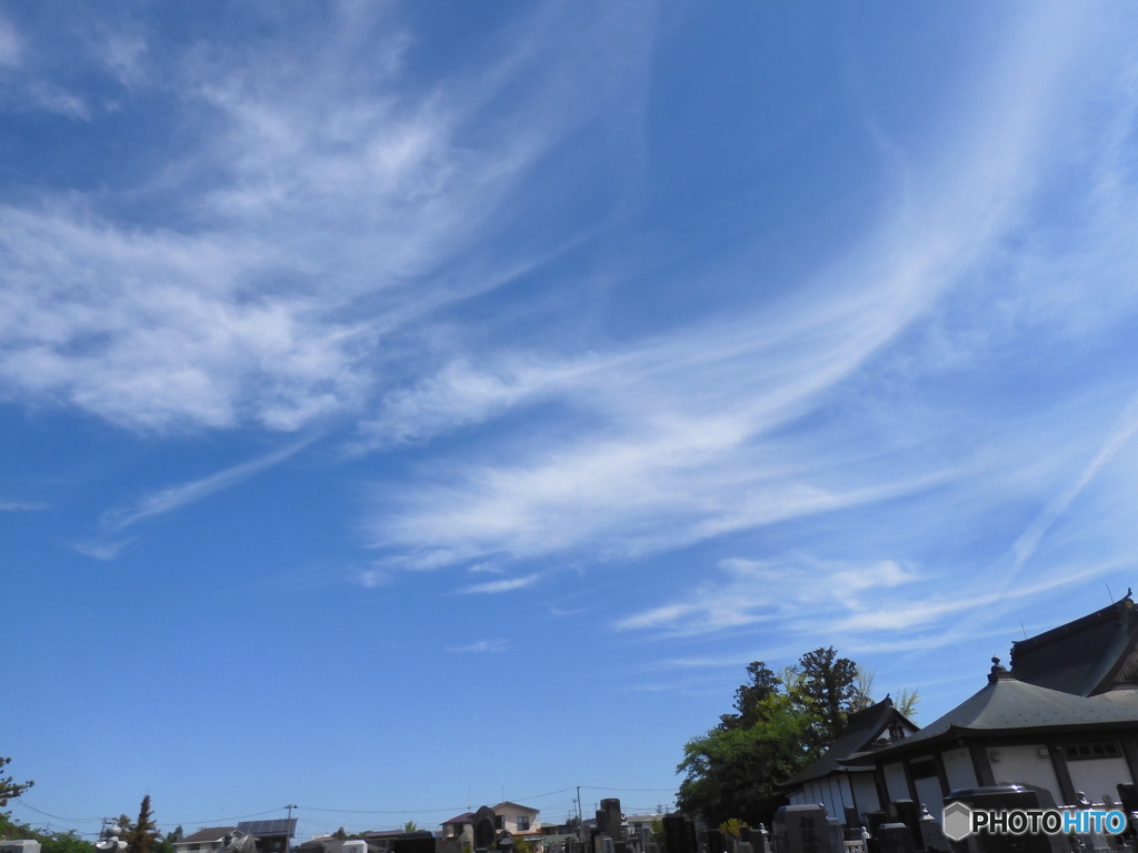 今日の空と雲